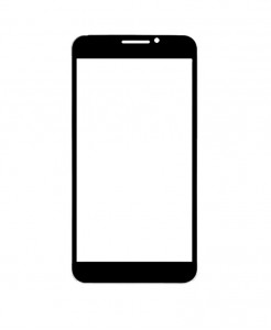 Replacement Front Glass For Zte Grand S Ii S291 White By - Maxbhi.com