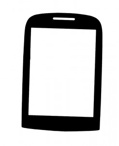 Replacement Front Glass For Motorola Fire Xt311 White By - Maxbhi.com
