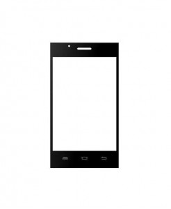 Replacement Front Glass For Jivi Jsp 29 Black By - Maxbhi.com