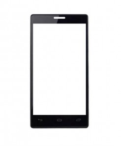 Replacement Front Glass For Alcatel One Touch J636d Plus Black By - Maxbhi.com