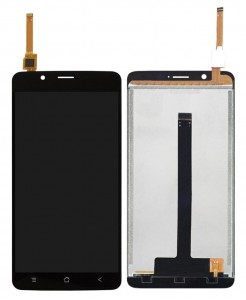 Lcd With Touch Screen For Blackview P2 Lite Black By - Maxbhi Com
