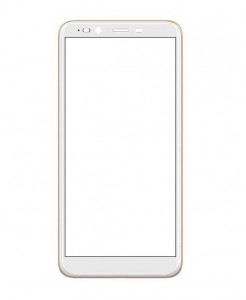 Replacement Front Glass For Techno Pop 1s Blue By - Maxbhi Com