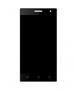 Lcd With Touch Screen For Spice Xlife M44q Black By - Maxbhi Com