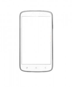 Replacement Front Glass For Xolo Q1000 Opus White By - Maxbhi.com