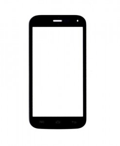 Replacement Front Glass For Micromax Bolt A068 Black By - Maxbhi.com