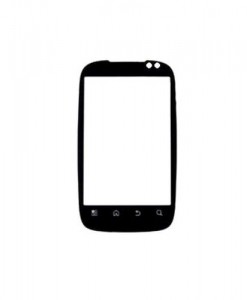 Replacement Front Glass For Motorola Xt531 Black By - Maxbhi.com