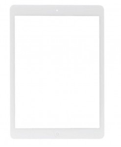 Replacement Front Glass For Apple Ipad Air 64gb Cellular Silver By - Maxbhi.com