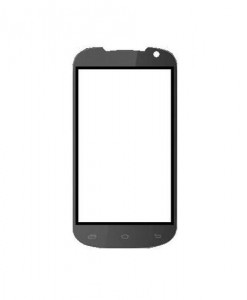 Replacement Front Glass For Gigabyte Gsmart Tuku T2 Black By - Maxbhi.com