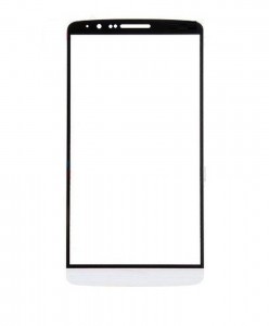 Replacement Front Glass For Lg G3 Prime White By - Maxbhi.com