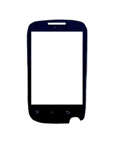 Replacement Front Glass For Spice M5600 Flo Tv Black White By - Maxbhi.com