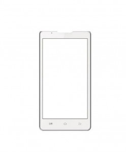 Replacement Front Glass For Idea Ultra Pro White By - Maxbhi.com