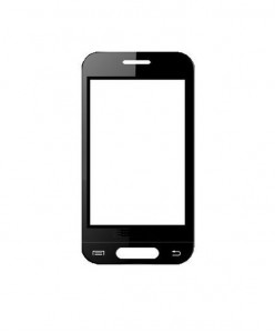 Replacement Front Glass For Celkon A9 White By - Maxbhi.com