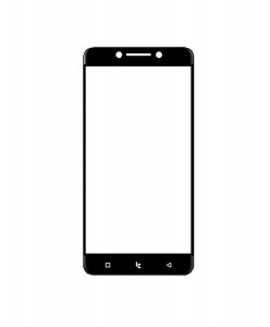 Replacement Front Glass For Leeco Le Pro 3 Ai Edition Black By - Maxbhi Com