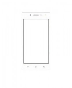 Touch Screen Digitizer For Lava Iris 750 White By - Maxbhi Com