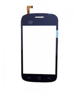 Touch Screen Digitizer for Intex Turbo N - Black