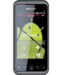 LCD with Touch Screen for Celkon A1 - White