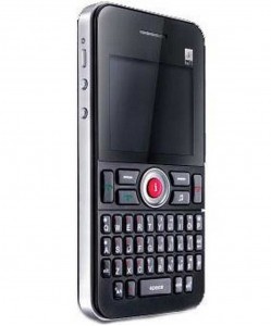LCD with Touch Screen for IBall Aspire QE45 - Black