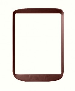 Replacement Front Glass For Coolpad S100 Brown By - Maxbhi.com