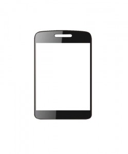 Replacement Front Glass For Videocon V1666 Red By - Maxbhi.com