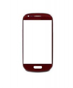 Touch Screen Digitizer For Samsung I8190 Galaxy S3 Mini Red By - Maxbhi Com