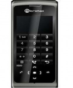 Touch Screen for Micromax X500 - Black