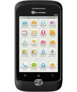 Touch Screen for Micromax X660 - Black