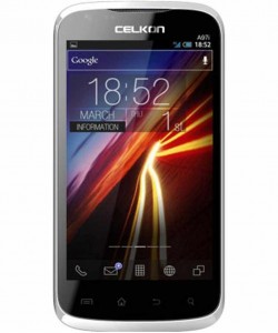 LCD with Touch Screen for Celkon A97i - Black