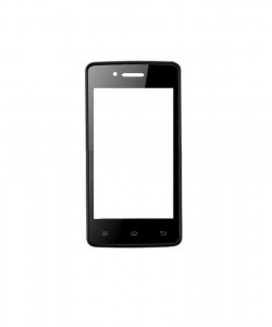 Replacement Front Glass For Celkon Campus Colt A401 Black By - Maxbhi.com