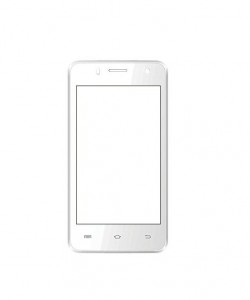 Replacement Front Glass For Intex Cloud N 1gb White By - Maxbhi.com