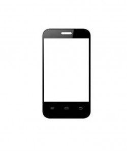 Replacement Front Glass For Intex Cloud X11 Blue By - Maxbhi.com