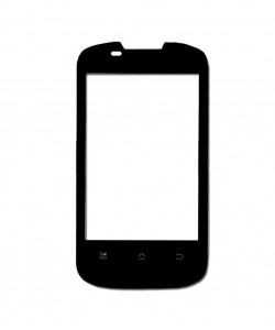 Replacement Front Glass For Micromax A57 Ninja 3 Black By - Maxbhi.com