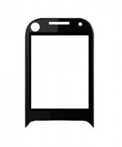 Replacement Front Glass For Motorola Ex300 White By - Maxbhi.com