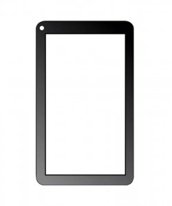 Replacement Front Glass For Penta Tpad Is701x White By - Maxbhi.com