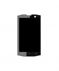 Lcd With Touch Screen For Agm A8 Mini Black By - Maxbhi.com