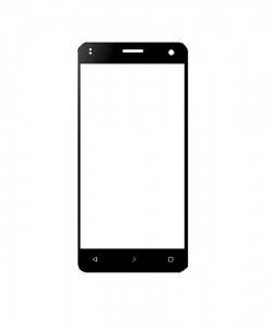 Replacement Front Glass For Do S2 Black By - Maxbhi.com