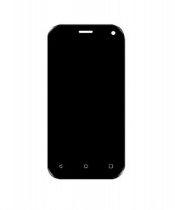 Lcd With Touch Screen For Blu Advance L5 Black By - Maxbhi Com