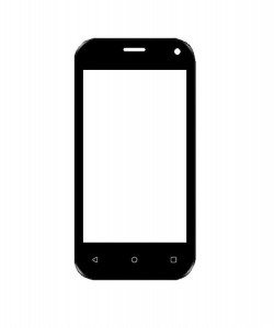 Touch Screen Digitizer For Blu Advance L5 White By - Maxbhi Com