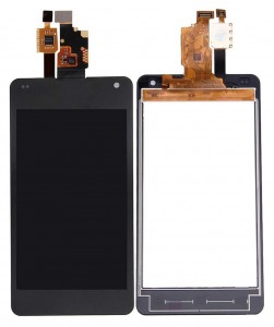 Lcd With Touch Screen For Lg Optimus G E973 Black By - Maxbhi Com