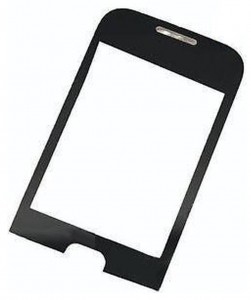 Touch Screen Digitizer For Samsung Champ Deluxe Color C3312s Silver By - Maxbhi Com
