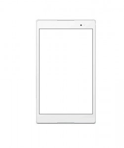 Replacement Front Glass For Sony Xperia Z3 Tablet Compact 16gb 4g Lte White By - Maxbhi.com