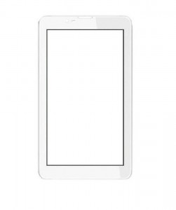 Replacement Front Glass For Swipe Mtv Slash 2 White By - Maxbhi.com