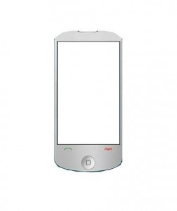 Touch Screen Digitizer For Spice M6800 Flo White By - Maxbhi.com