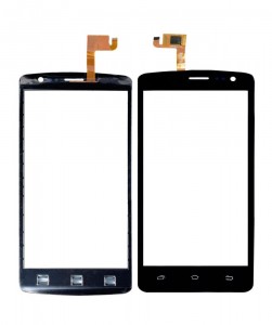 Touch Screen Digitizer For Spice Stellar 507 Black By - Maxbhi Com