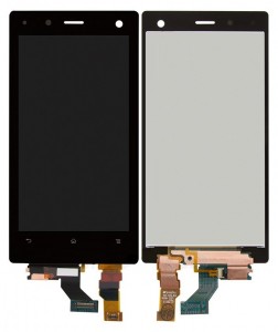 Lcd With Touch Screen For Sony Xperia Acro S Lt26w White By - Maxbhi Com