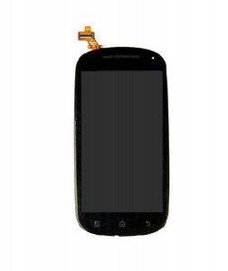 Lcd With Touch Screen For Motorola Xt800 Zhishang Brown Black By - Maxbhi.com