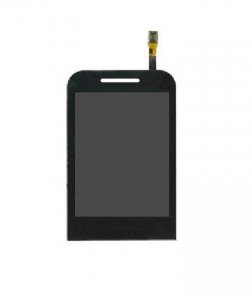 Lcd With Touch Screen For Samsung Gtc3310 Champ Deluxe Black By - Maxbhi.com