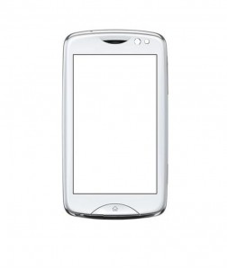 Replacement Front Glass For Sony Ericsson Txt Pro White By - Maxbhi.com