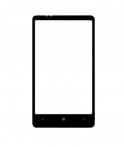 Replacement Front Glass For Htc Hd7 White By - Maxbhi.com