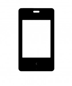 Replacement Front Glass For Nokia Asha 500 Dual Sim Red By - Maxbhi.com
