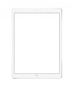 Replacement Front Glass For Apple Ipad Pro 10.5 2017 Wifi 512gb White By - Maxbhi.com